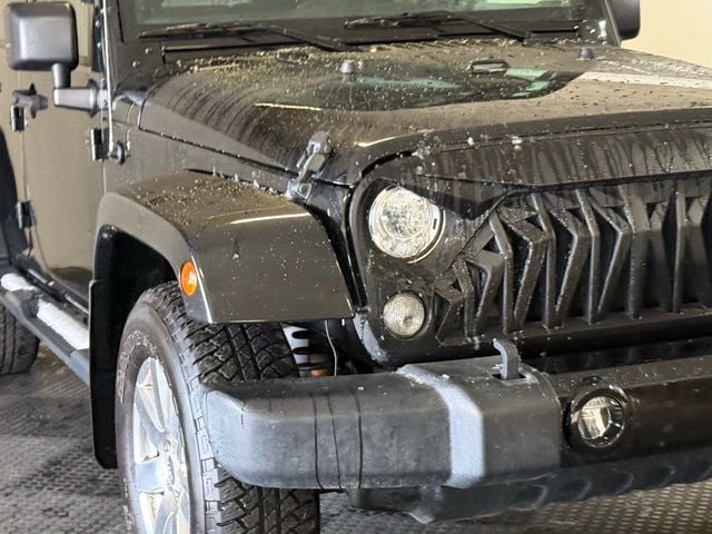 Used 2017 Jeep Wrangler Unlimited Sahara with VIN 1C4BJWEG9HL755429 for sale in Norwalk, OH