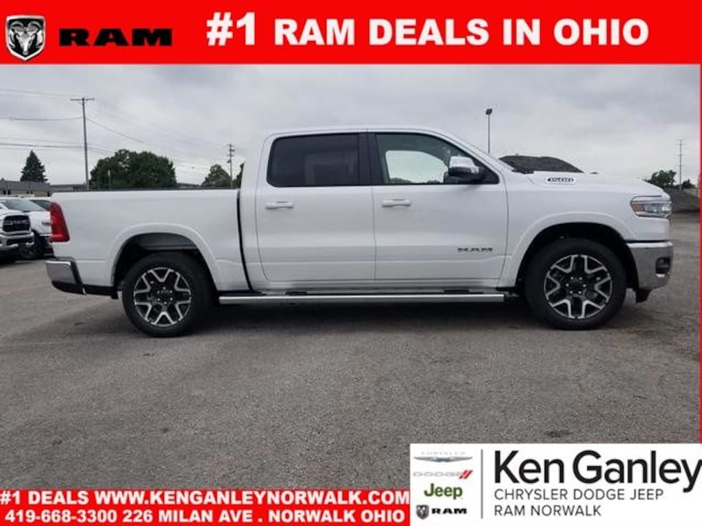 New 2026 Ram 1500 LARAMIE CREW CAB 4X4 5'7 BOX Pickup