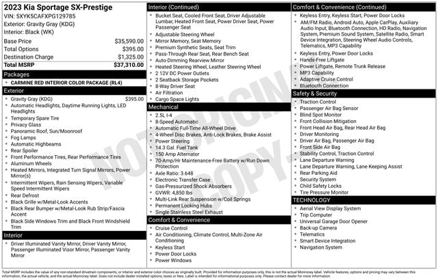 2023 Kia Sportage SX Prestige's photo