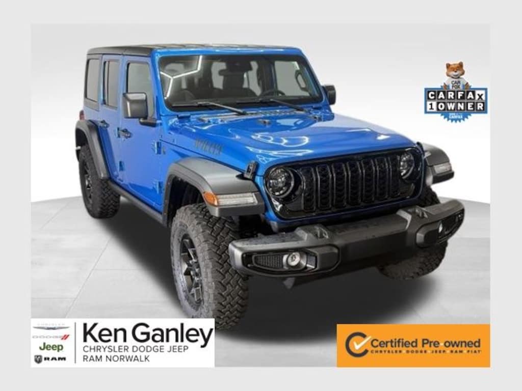 Certified 2025 Jeep Wrangler Sport SUV