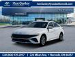 New 2026 Hyundai Elantra Hybrid Blue Sedan