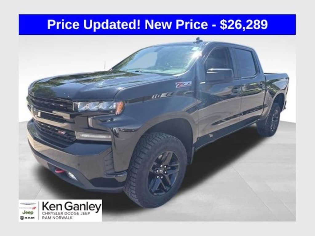Used 2020 Chevrolet Silverado 1500 LT Trail Boss Truck Crew Cab