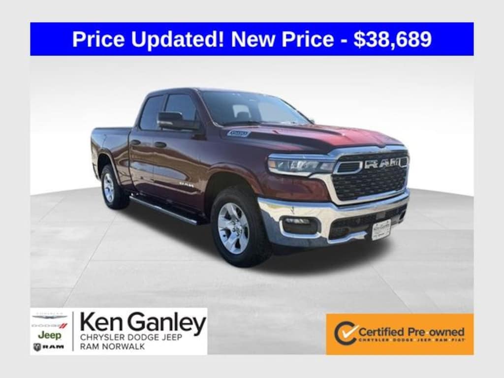 Certified 2025 Ram 1500 Big Horn/Lone Star Truck Quad Cab