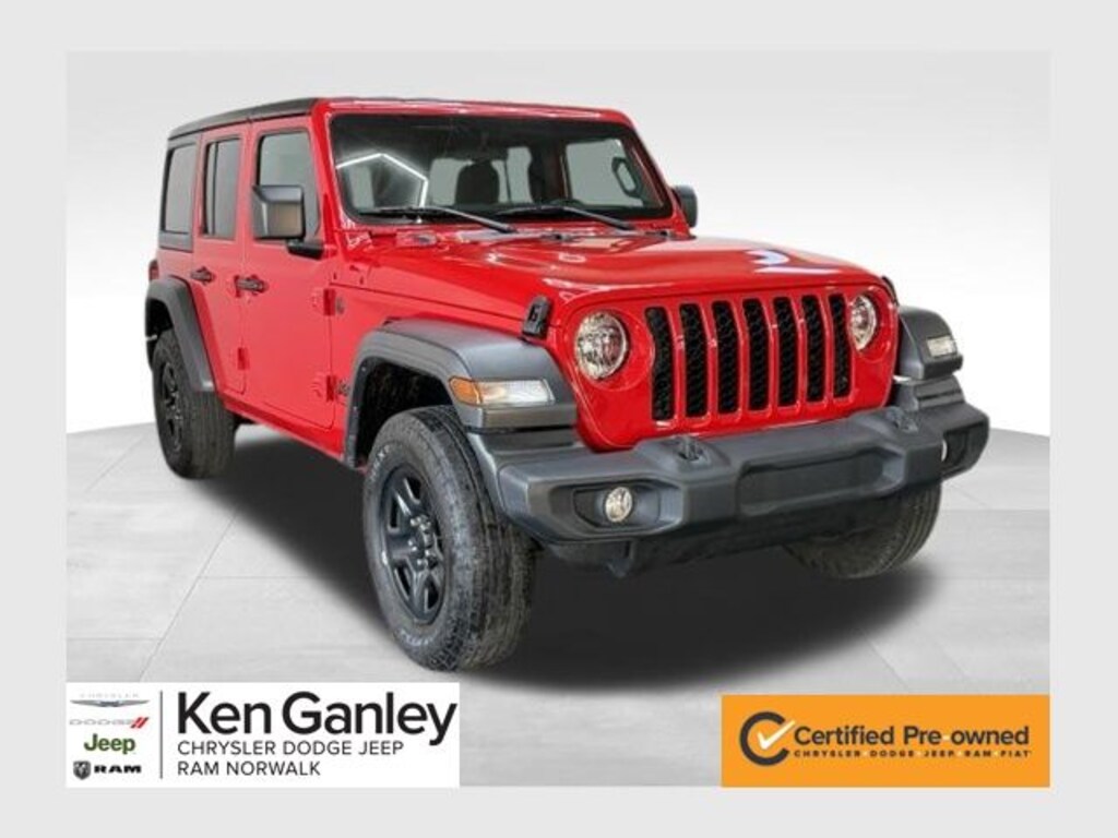 Certified 2024 Jeep Wrangler Sport SUV