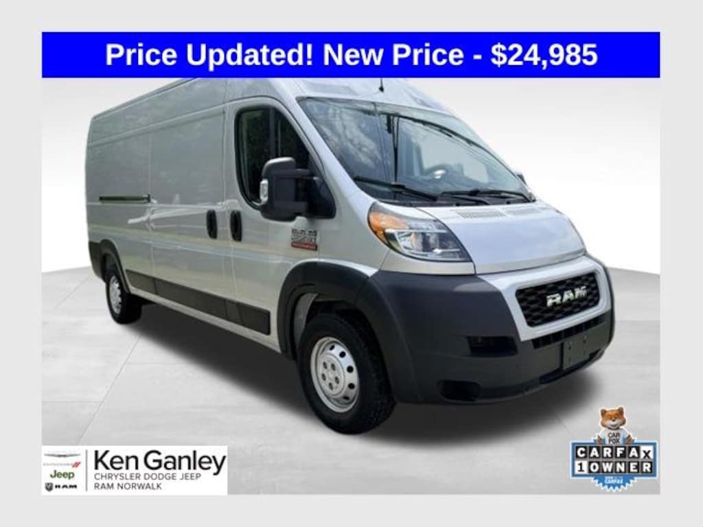 Used 2020 Ram ProMaster 2500 High Roof Van Cargo Van
