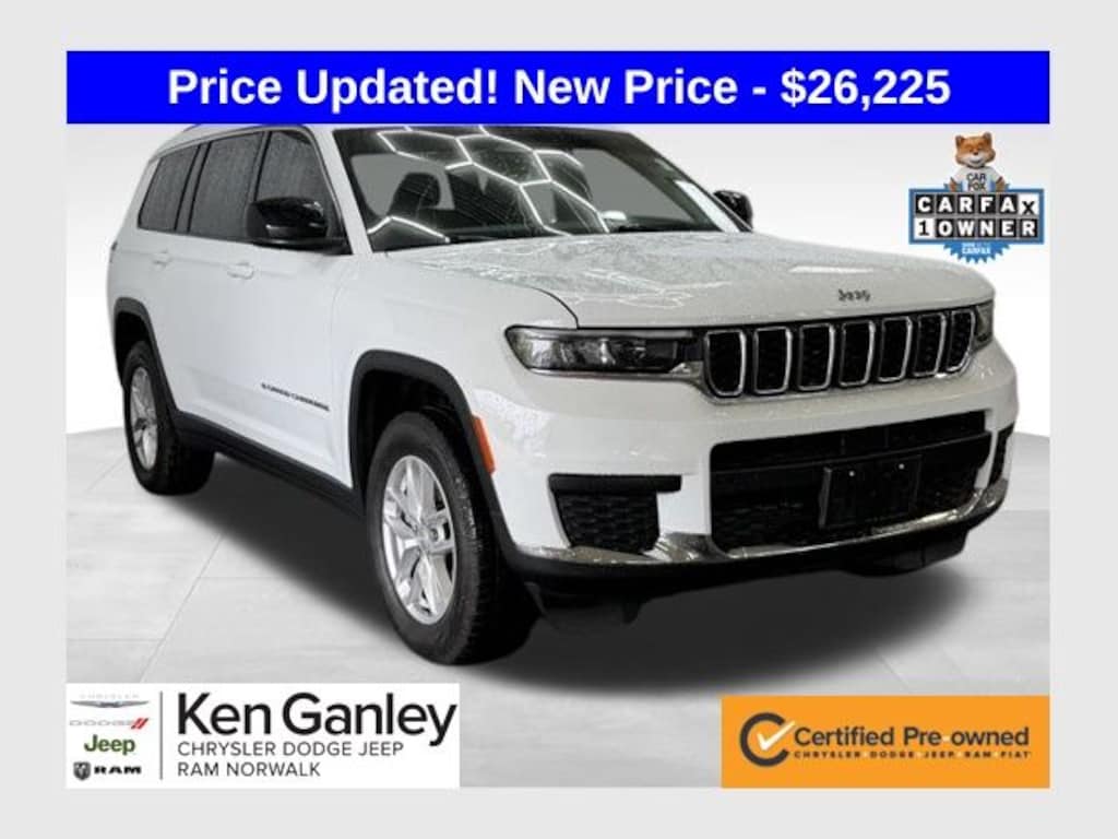 Certified 2023 Jeep Grand Cherokee L Laredo SUV