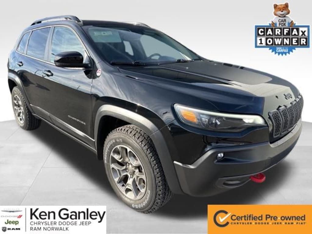 Certified 2022 Jeep Cherokee Trailhawk SUV