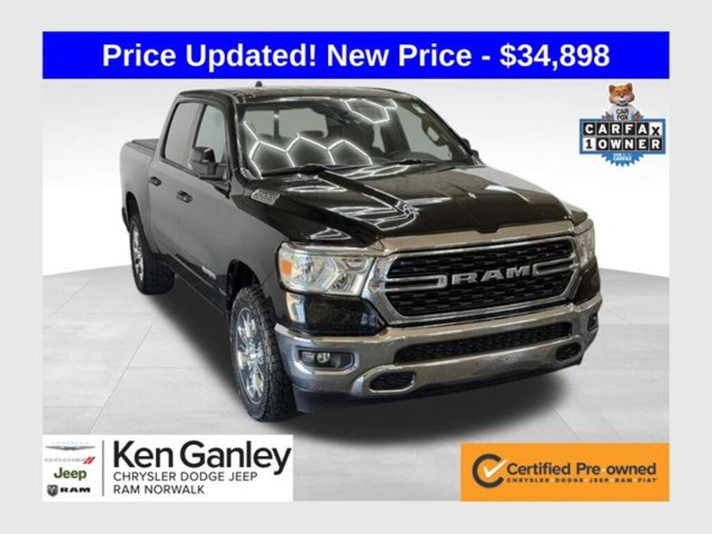 Certified 2023 Ram 1500 Big Horn/Lone Star Truck Crew Cab