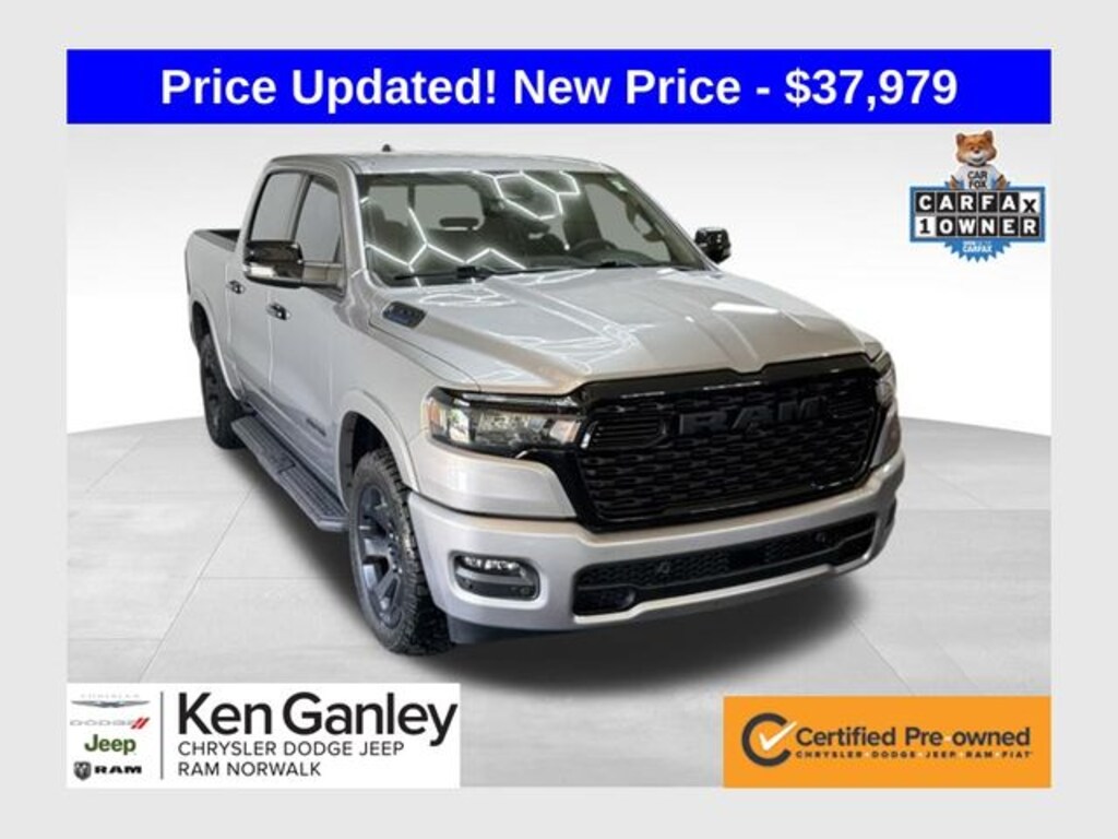 Certified 2025 Ram 1500 Big Horn/Lone Star Truck Crew Cab