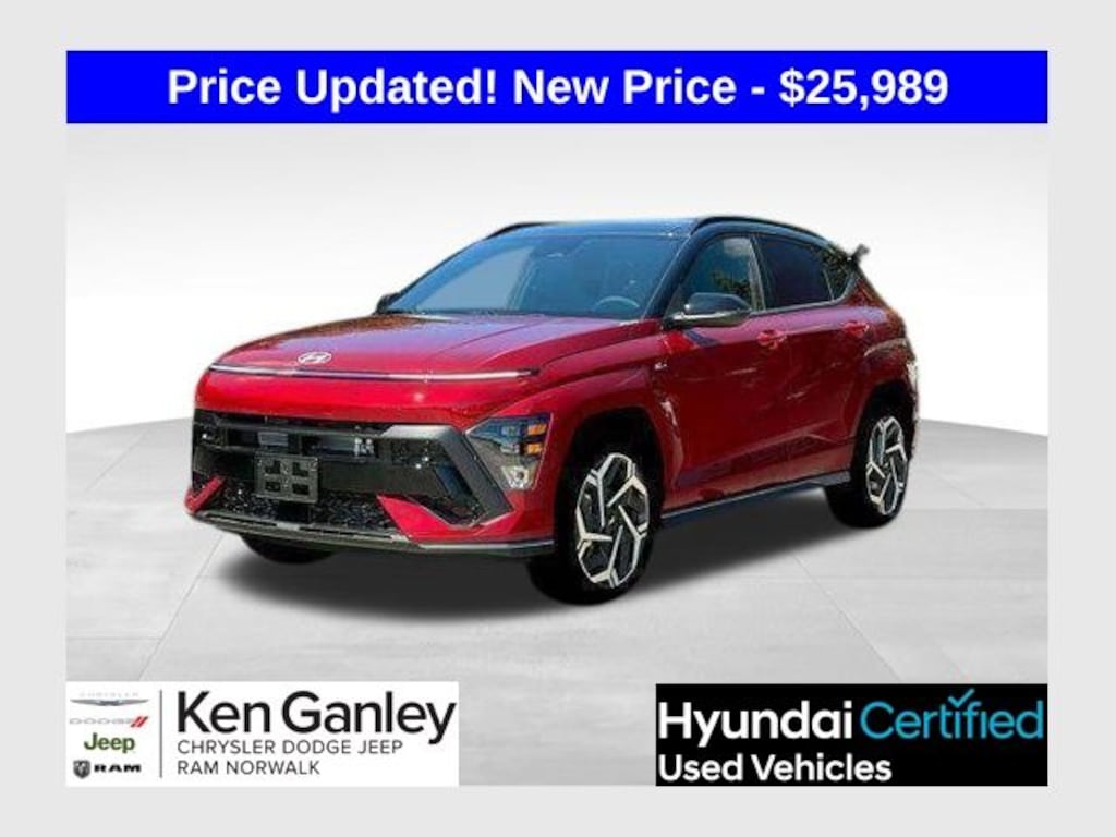 Certified 2025 Hyundai Kona N Line SUV