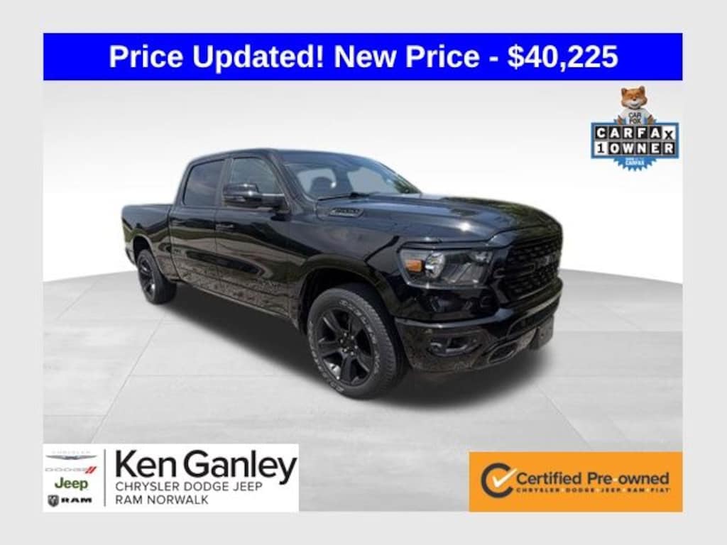Certified 2023 Ram 1500 Big Horn/Lone Star Truck Crew Cab