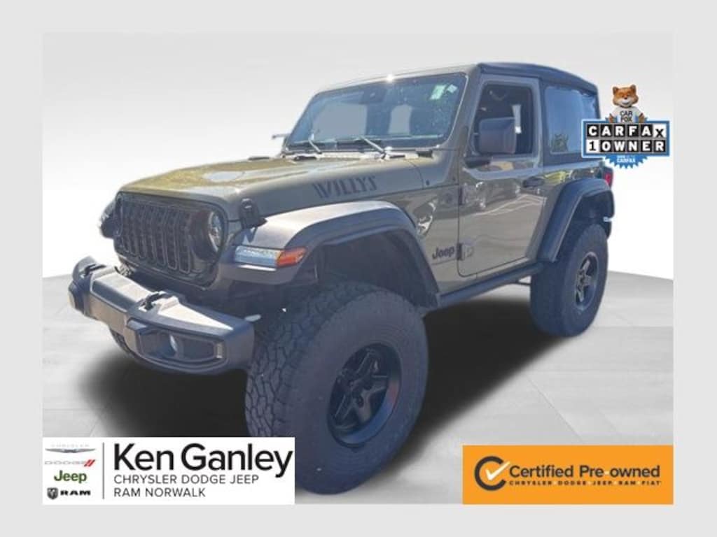 Certified 2025 Jeep Wrangler Sport SUV