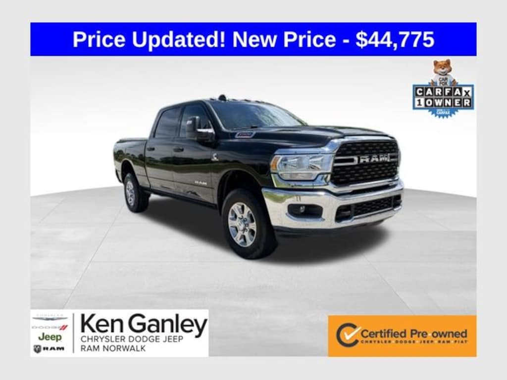 Certified 2024 Ram 2500 Big Horn Truck Crew Cab