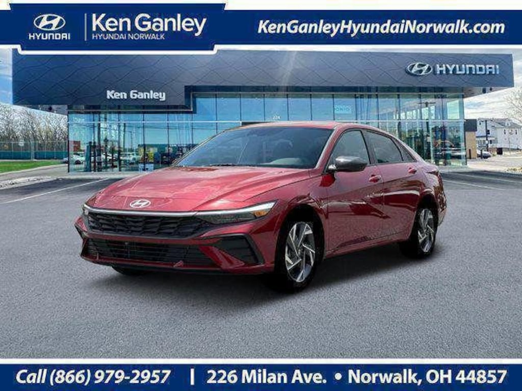 New 2025 Hyundai Elantra Hybrid SEL Sport Sedan