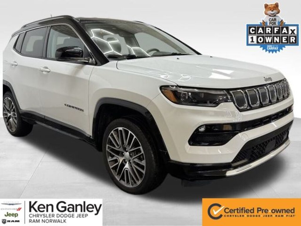 Certified 2022 Jeep Compass Limited SUV