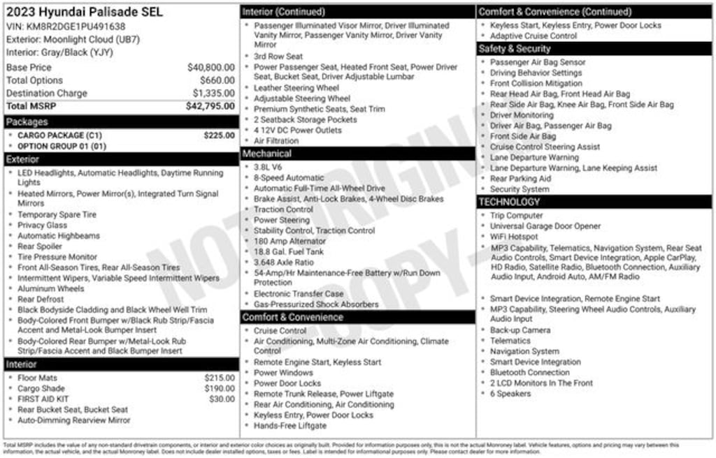 Certified 2023 Hyundai Palisade SEL SUV