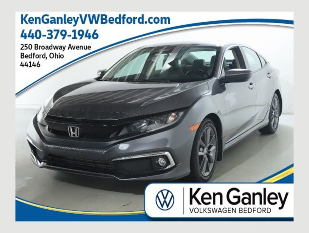 Used 2020 Honda Civic EX-L Sedan