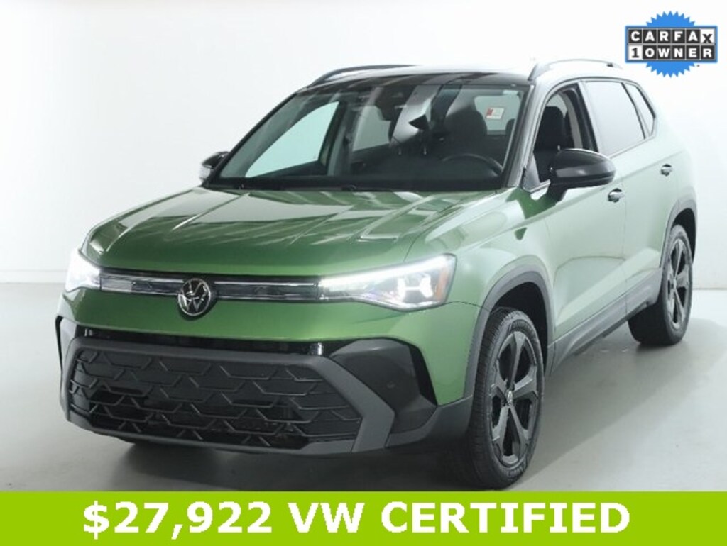 Used 2025 Volkswagen Taos 1.5T SE Black SUV