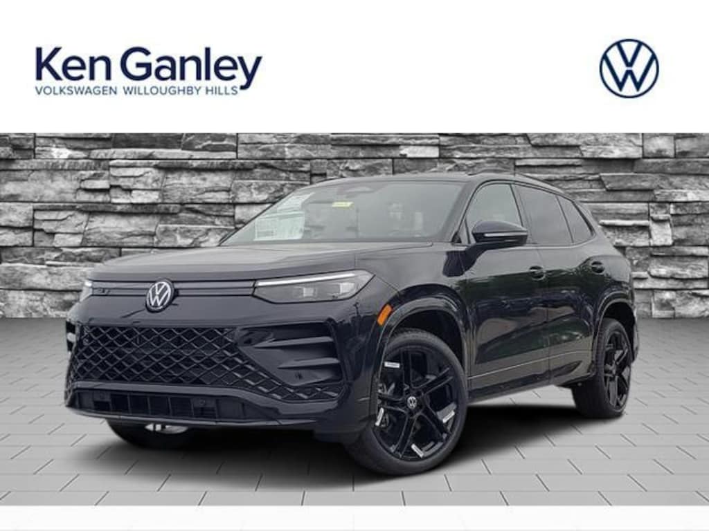 New 2026 Volkswagen Tiguan 2.0T SE R-Line Black SUV