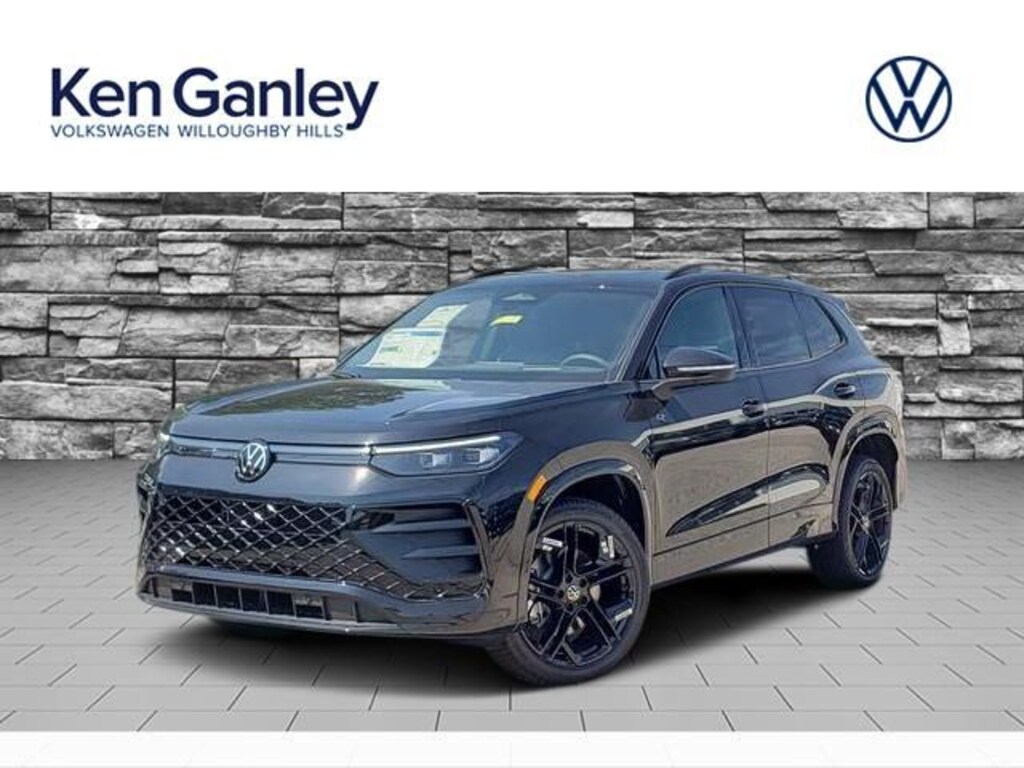 New 2026 Volkswagen Tiguan 2.0T SE R-Line Black SUV