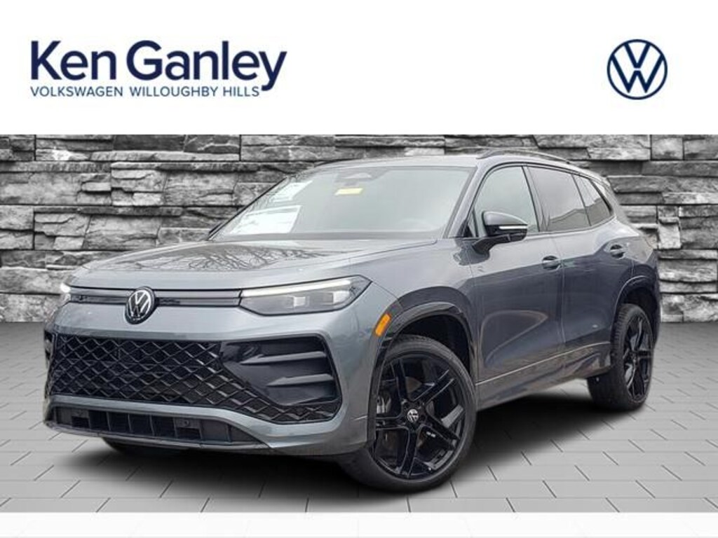 New 2026 Volkswagen Tiguan 2.0T SE R-Line Black SUV