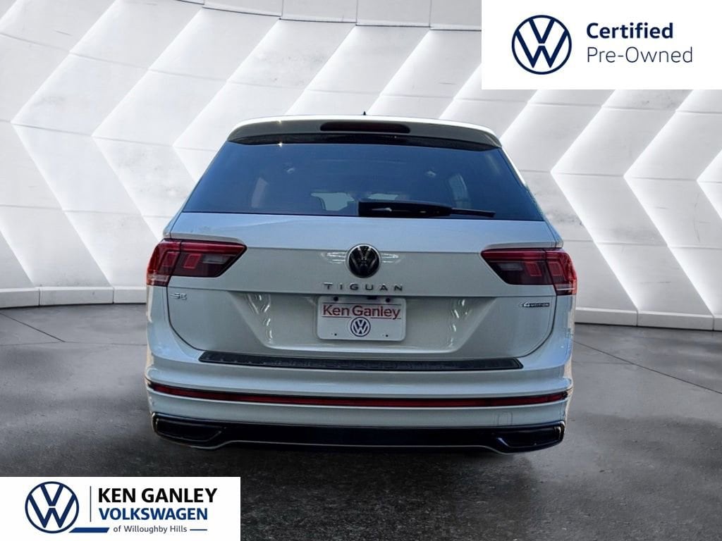 Certified 2024 Volkswagen Tiguan 2.0T SE R-Line Black SUV
