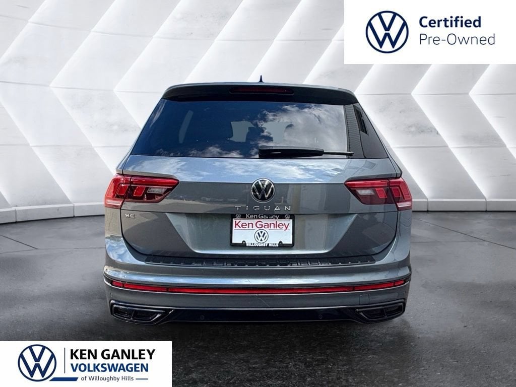 Certified 2023 Volkswagen Tiguan 2.0T SE R-Line Black SUV