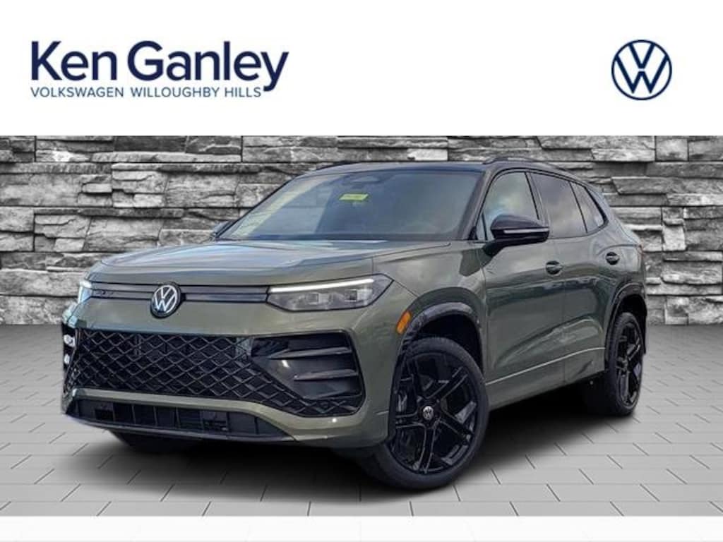 New 2026 Volkswagen Tiguan 2.0T SE R-Line Black SUV