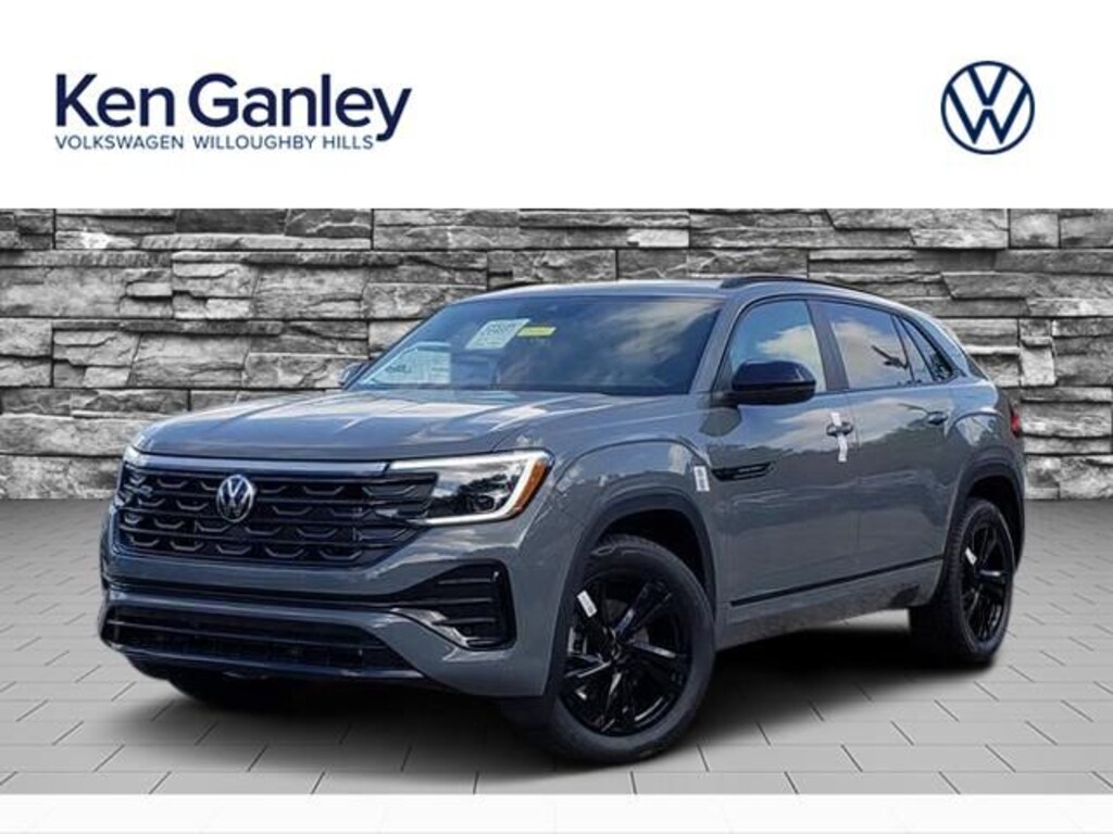 New 2026 Volkswagen Atlas Cross Sport 2.0T SEL R-Line Black SUV