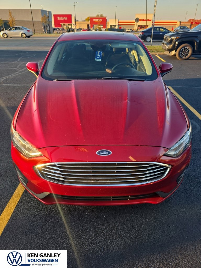 Used 2020 Ford Fusion Hybrid SE with VIN 3FA6P0LU8LR185834 for sale in Willoughby Hills, OH