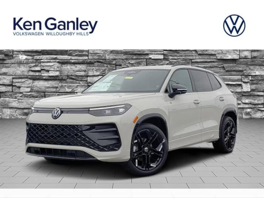 New 2026 Volkswagen Tiguan 2.0T SE R-Line Black SUV