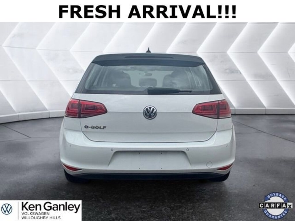 Used 2016 Volkswagen e-Golf SEL Premium Hatchback
