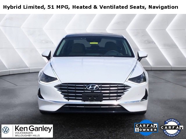 Used 2020 Hyundai Sonata Hybrid Limited with VIN KMHL54JJ1LA012021 for sale in Willoughby Hills, OH