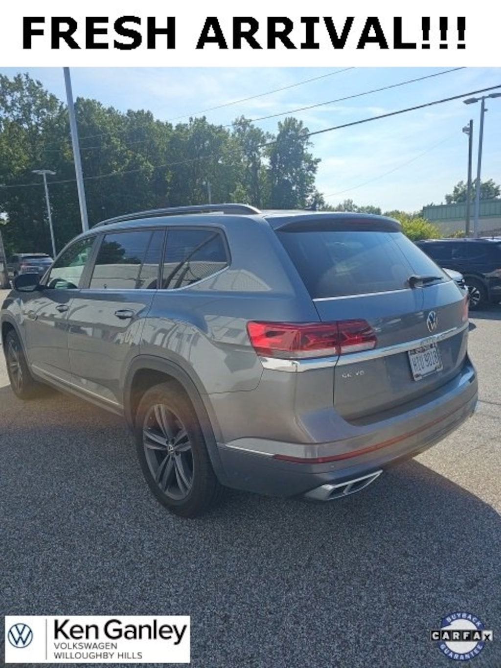 Used 2021 Volkswagen Atlas 3.6L V6 SE w/Technology R-Line 4MOTION SUV