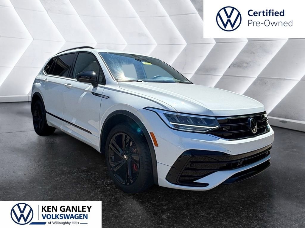 Certified 2024 Volkswagen Tiguan 2.0T SE R-Line Black SUV