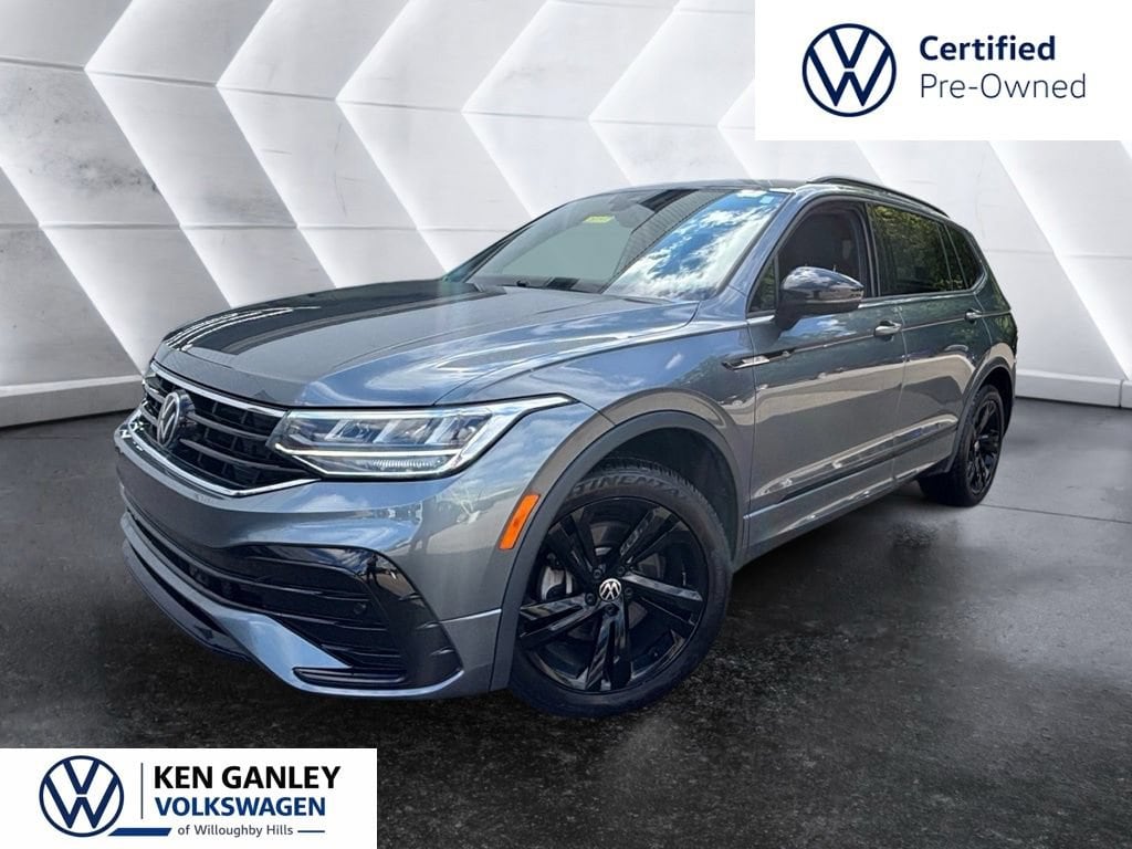Certified 2023 Volkswagen Tiguan 2.0T SE R-Line Black SUV