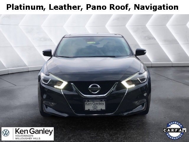 Used 2018 Nissan Maxima Platinum with VIN 1N4AA6APXJC405224 for sale in Willoughby Hills, OH