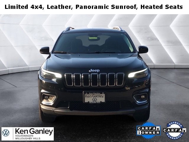 Used 2021 Jeep Cherokee Limited with VIN 1C4PJMDXXMD127976 for sale in Willoughby Hills, OH