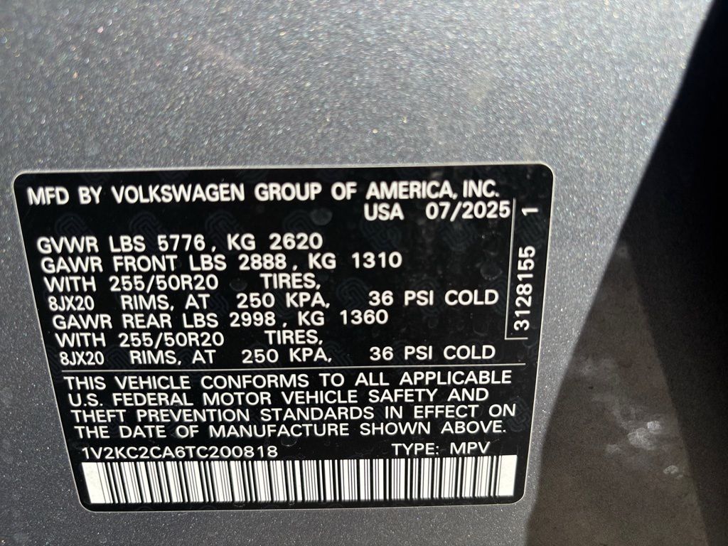 2026 Volkswagen Atlas Cross Sport SE w/Tech - Photo 11