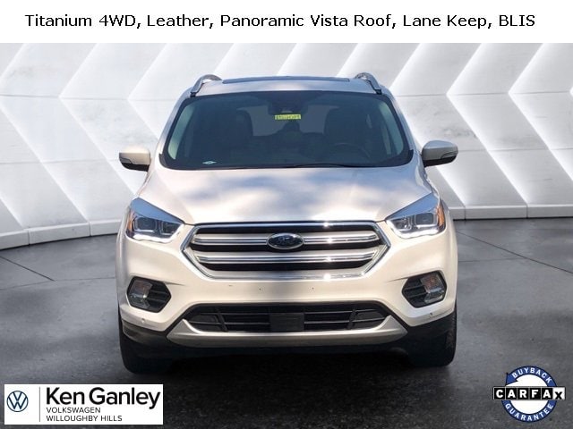 Used 2019 Ford Escape Titanium with VIN 1FMCU9J99KUA37476 for sale in Willoughby Hills, OH