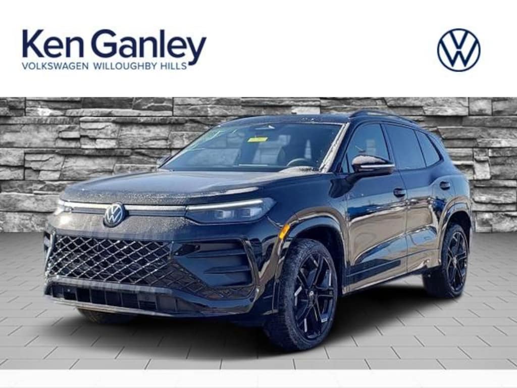 New 2026 Volkswagen Tiguan 2.0T SE R-Line Black SUV