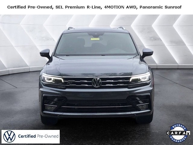 Used 2020 Volkswagen Tiguan SEL Premium R-Line with VIN 3VV4B7AXXLM133447 for sale in Willoughby Hills, OH