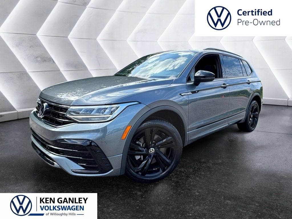 Certified 2024 Volkswagen Tiguan 2.0T SE R-Line Black SUV
