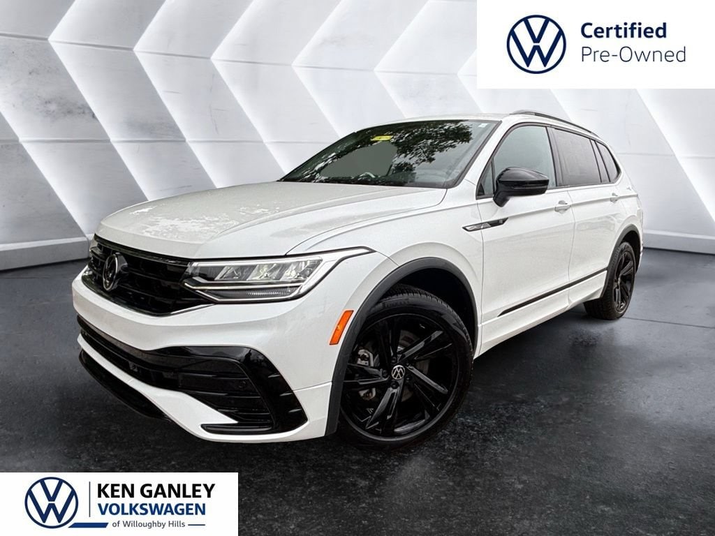 Certified 2024 Volkswagen Tiguan 2.0T SE R-Line Black SUV