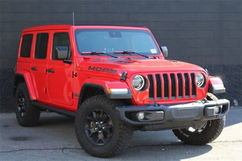 Used 2019 Jeep Wrangler Unlimited Moab Convertible