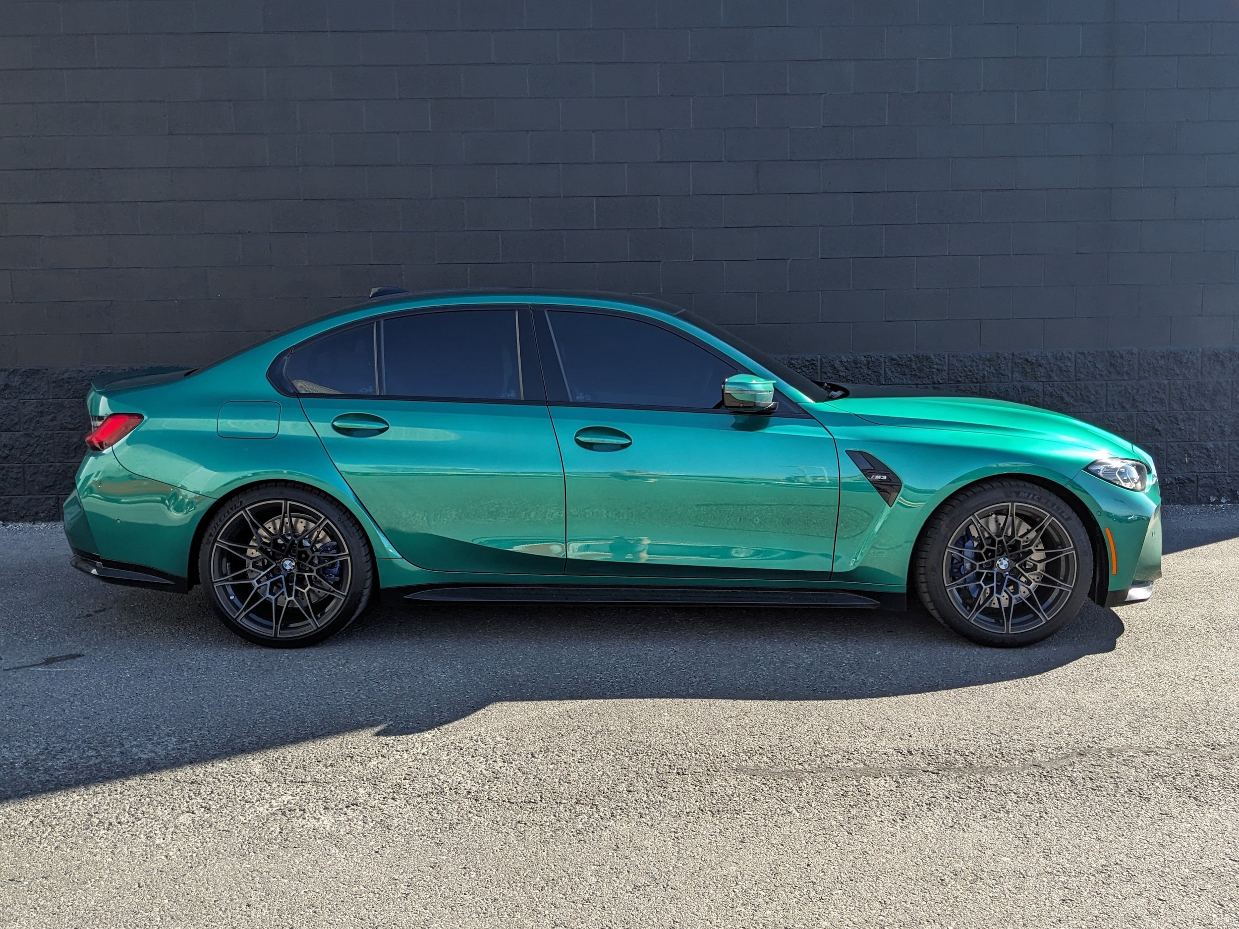 Used 2021 BMW M3 Sedan Base with VIN WBS53AY0XMFK76852 for sale in Lehi, UT