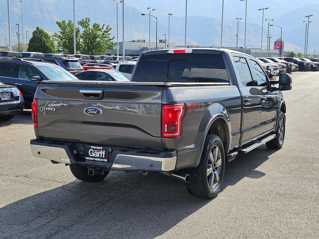 Used 2015 Ford F-150 Lariat 4WD SuperCrew 157 Lariat