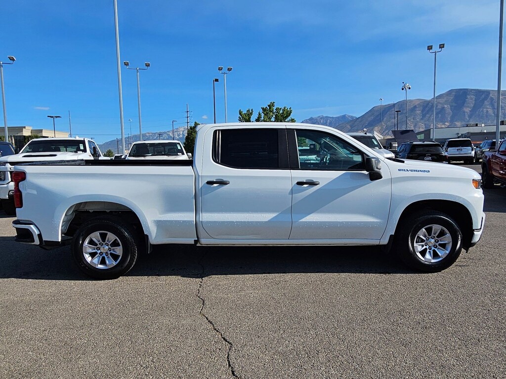 Used 2021 Chevrolet Silverado 1500 Custom 4WD Crew Cab 157 Custom