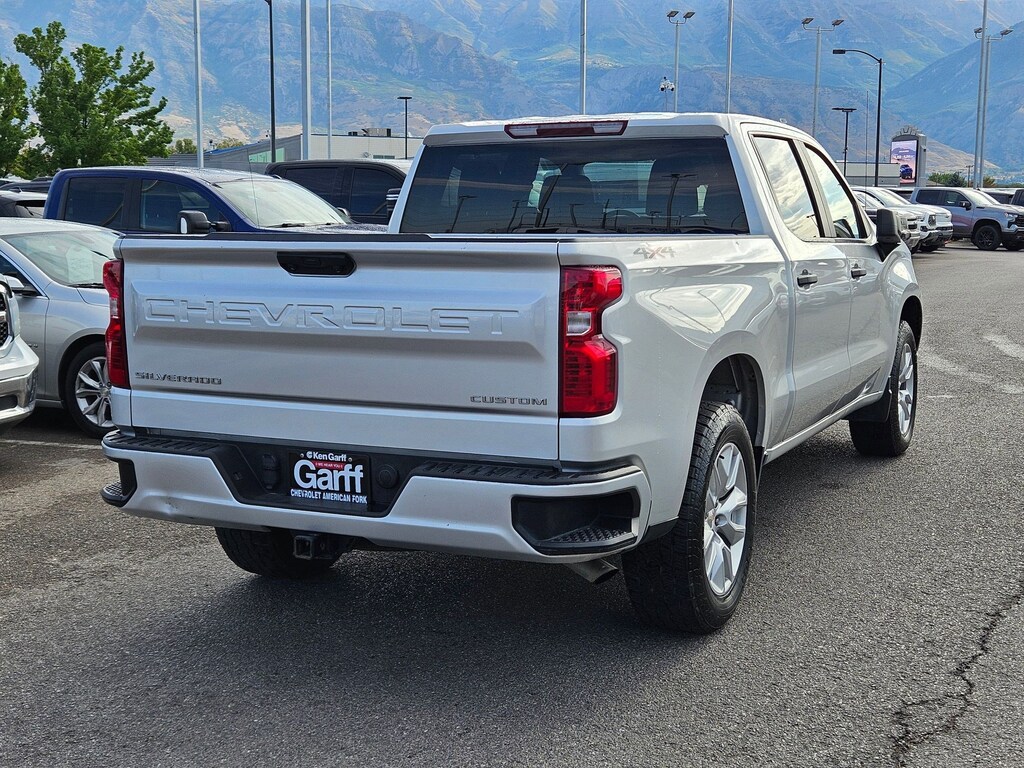 Used 2022 Chevrolet Silverado 1500 Custom 4WD Crew Cab 147 Custom