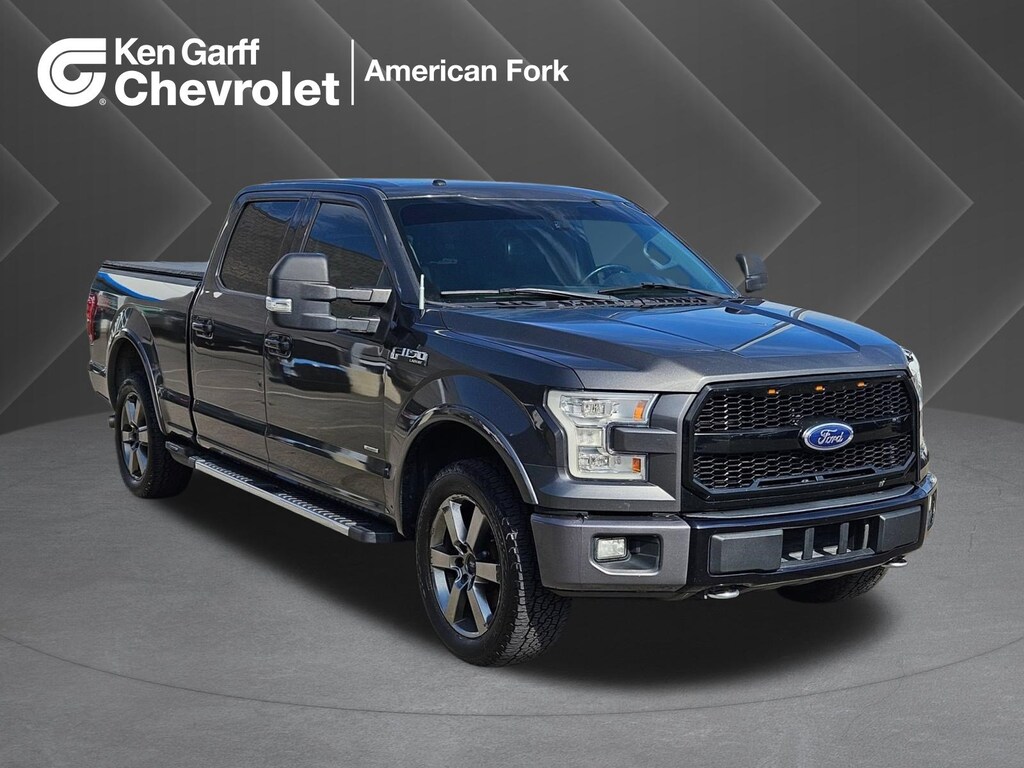 Used 2015 Ford F-150 Lariat 4WD SuperCrew 157 Lariat